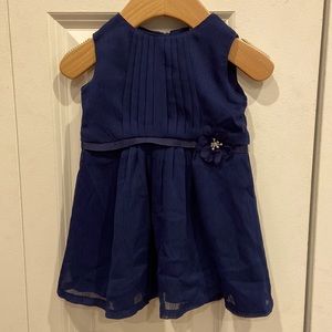 Carter’s Navy Blue Sleeveless Lightweight Dress